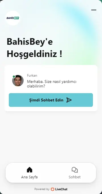 Bahisbey Canlı Destek Hizmetleri - Hızlı ve Güvenli